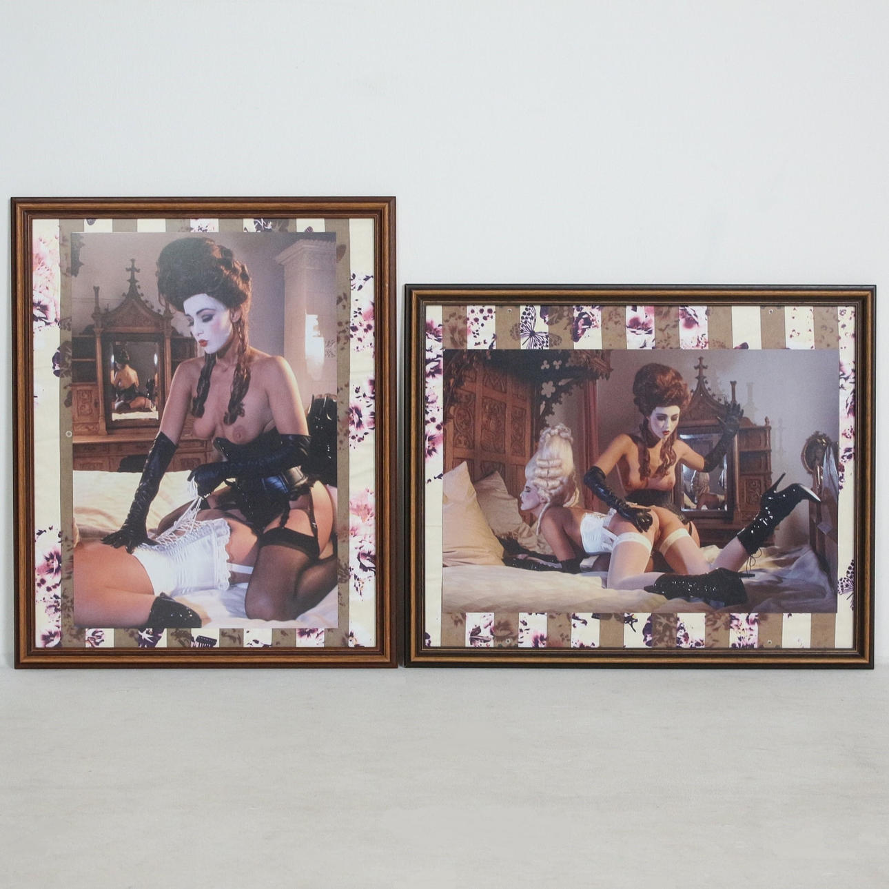 Wolfgang Eichler, 'Rococo 1 and Rococo 2', photographs, signed and numbered.