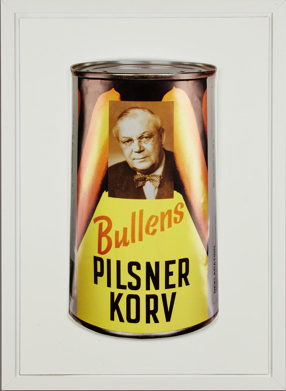 Affisch, 1980-tal, "Bullens Pilsnerkorv.