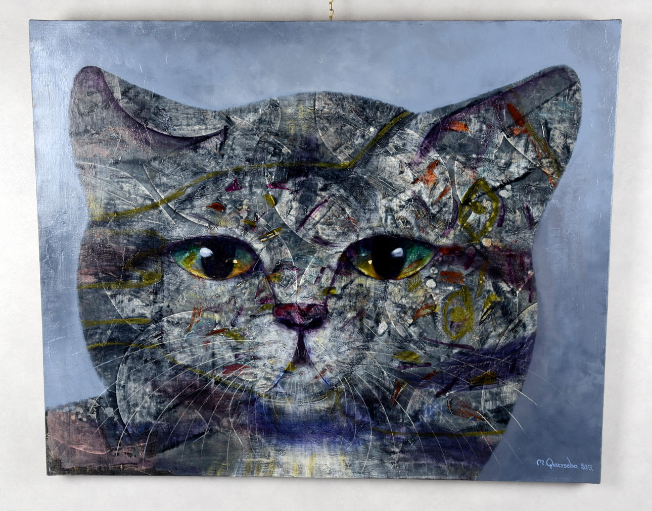 MICHAEL QVARSEBO. Olja på duk.