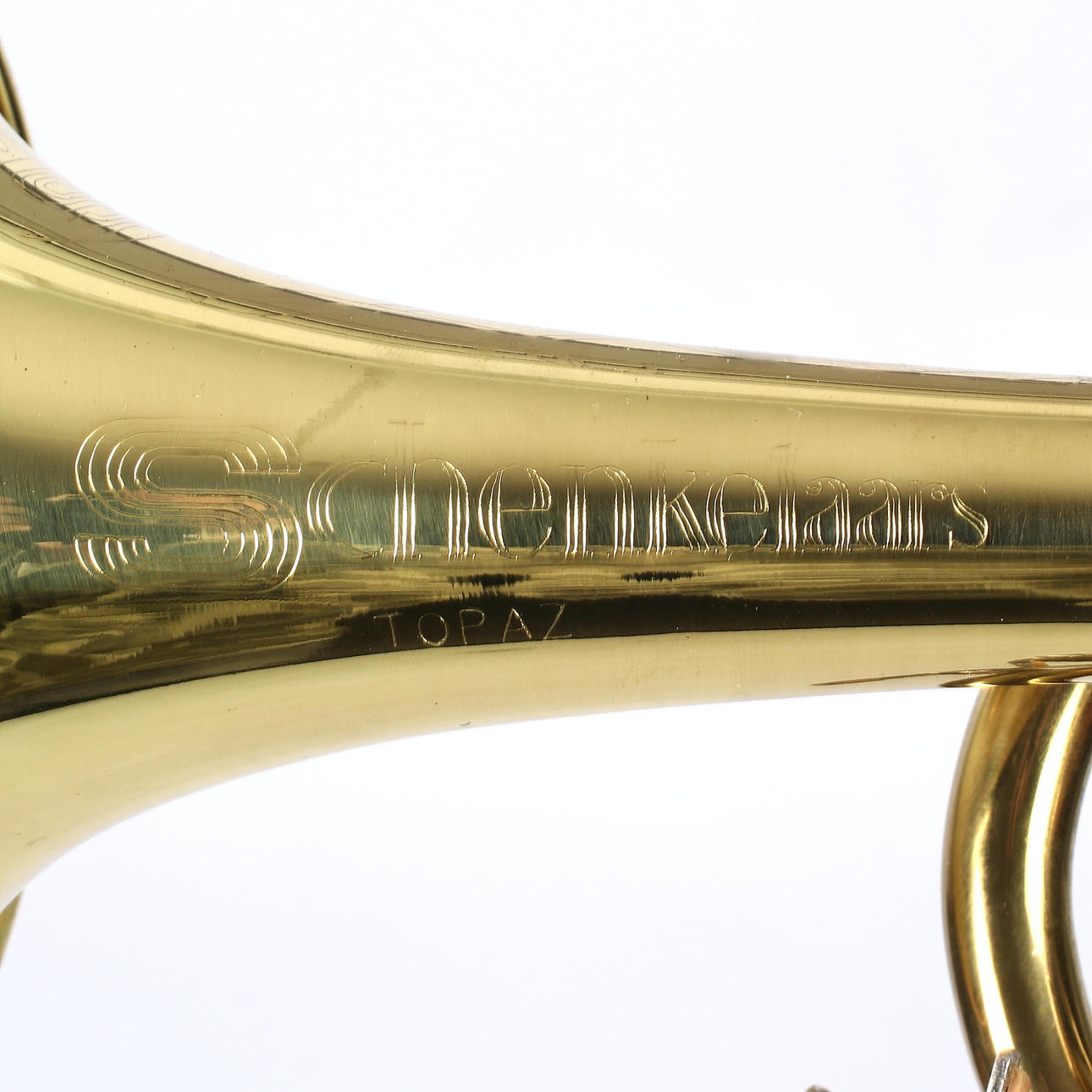 TRUMPET, Schenkelaars, 1900s. Collectables - Musical instruments