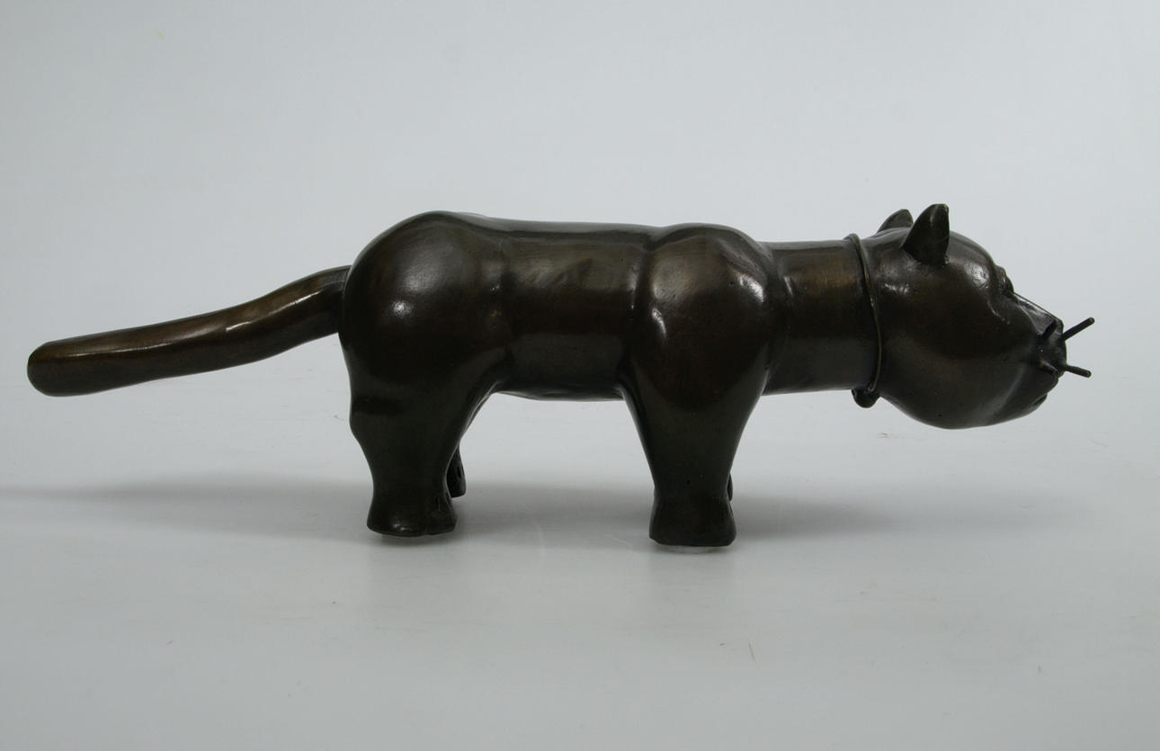 SKULPTUR, brons, efter Fernando Botero.