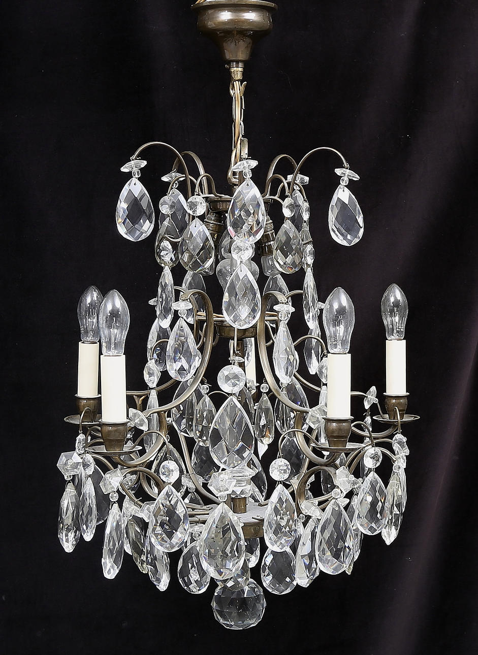 TAKARMATUR, barockstil, 1900-tal, total höjd 78 cm.