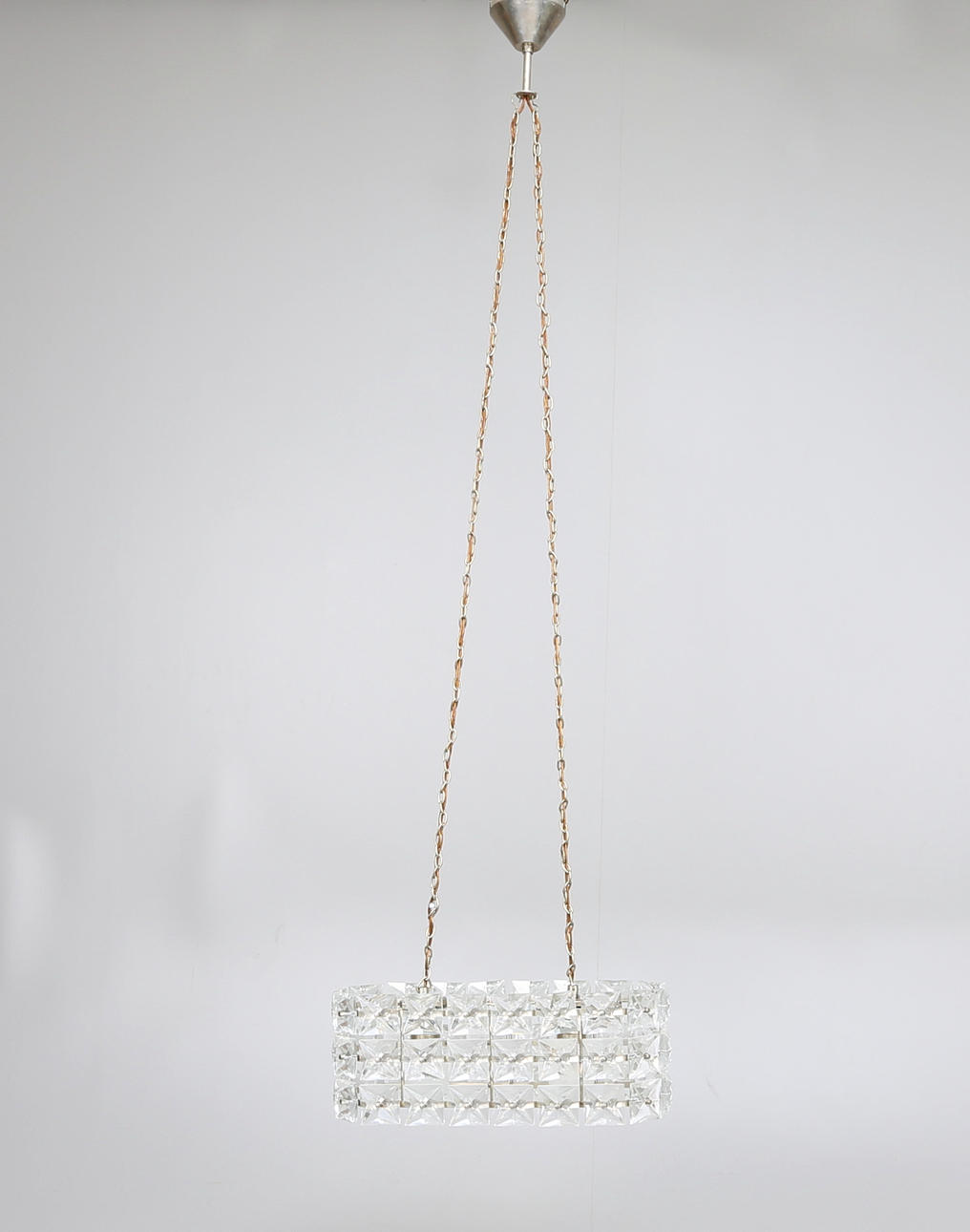 CARL FAGERLUND. Taklampa, Orrefors.