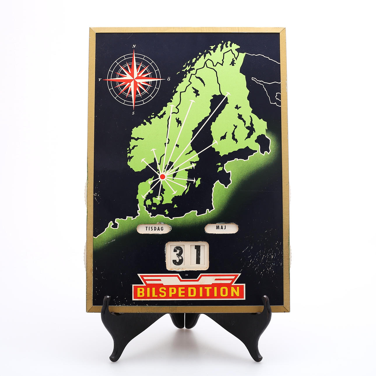 DATUMTAVLA, Bilspedition, 1950-tal.