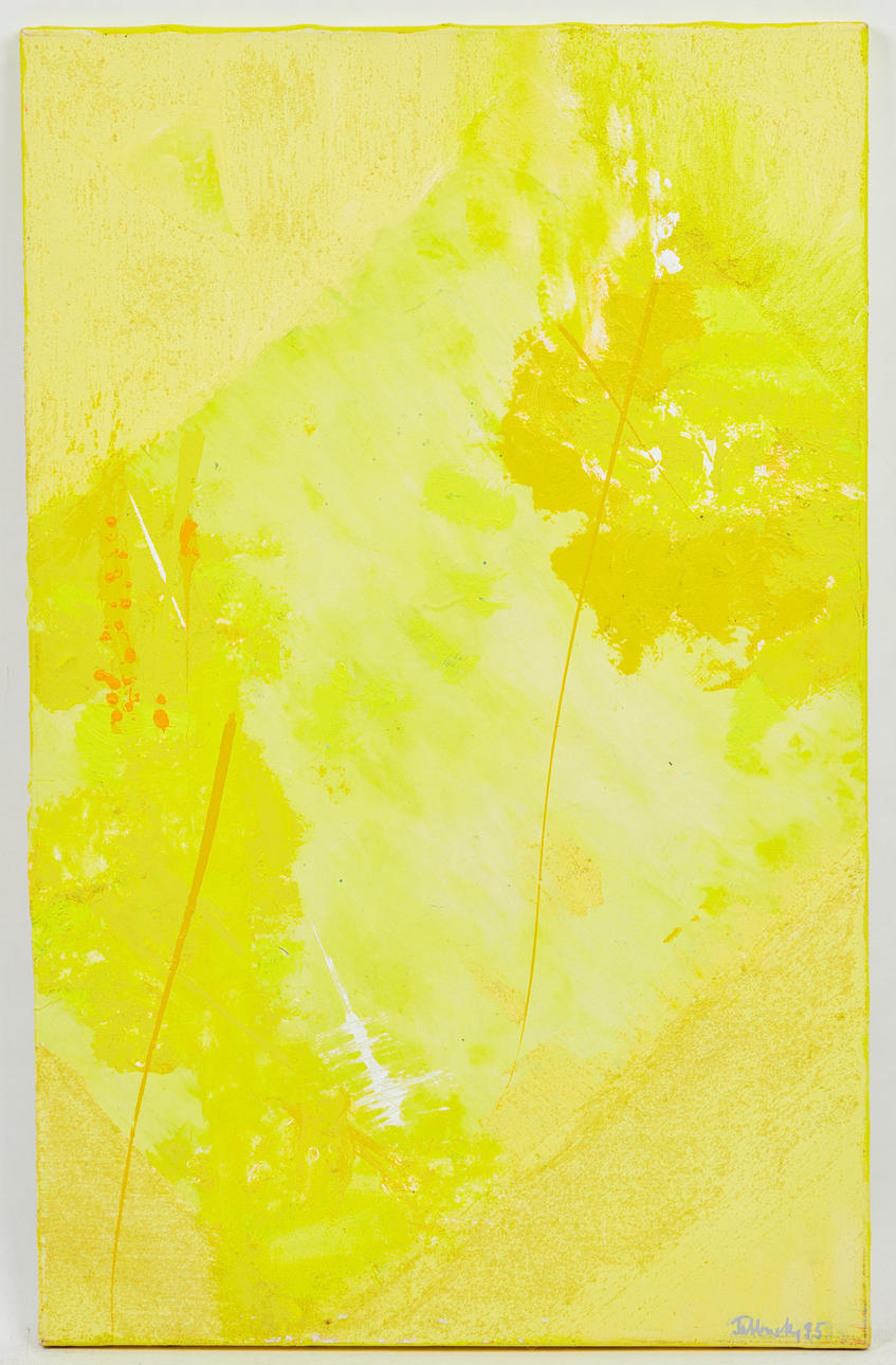 HILLA JABLONSKY. Gemälde, 'Sonnentag', 1995.