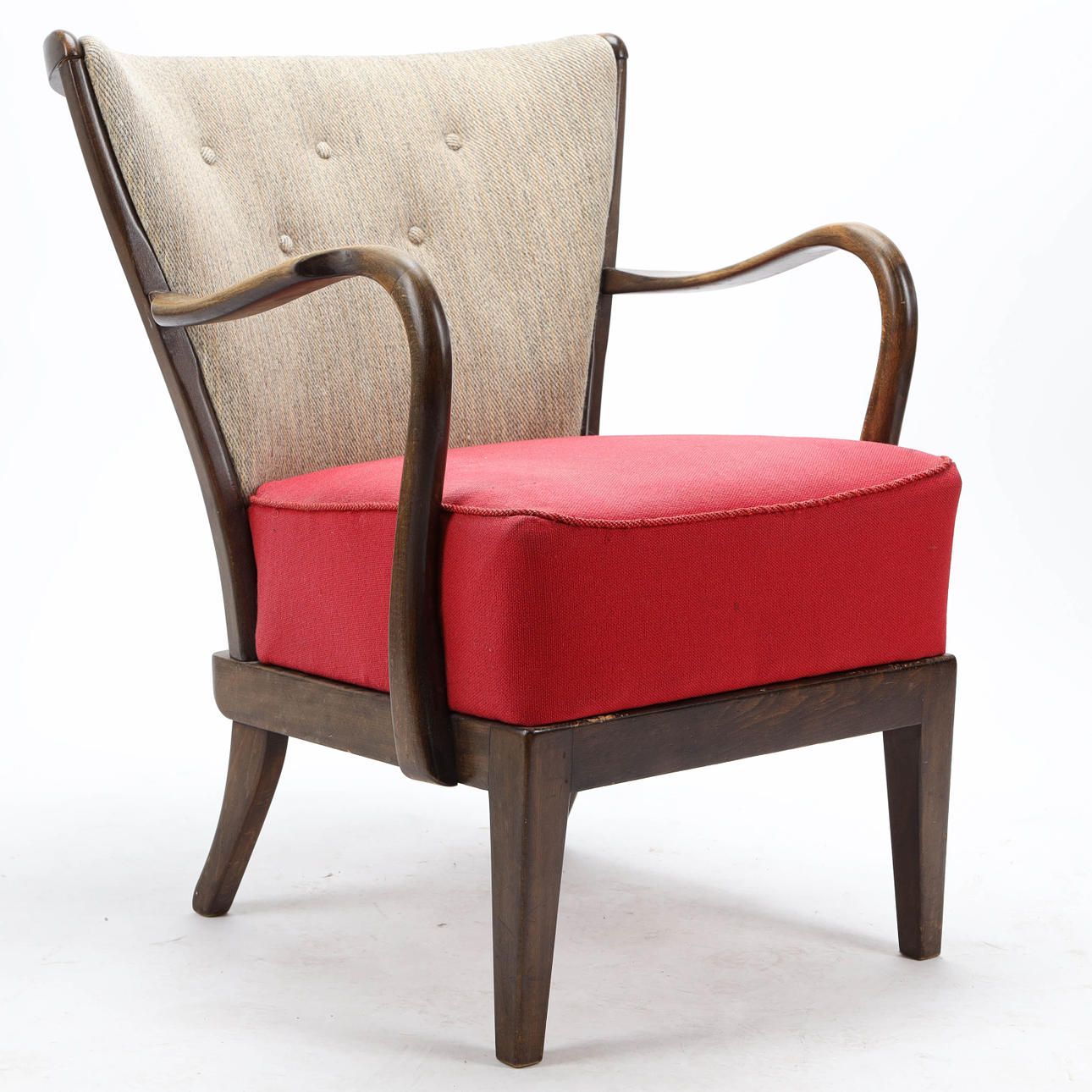 Karmstol, bonad bok, 1940 tal.