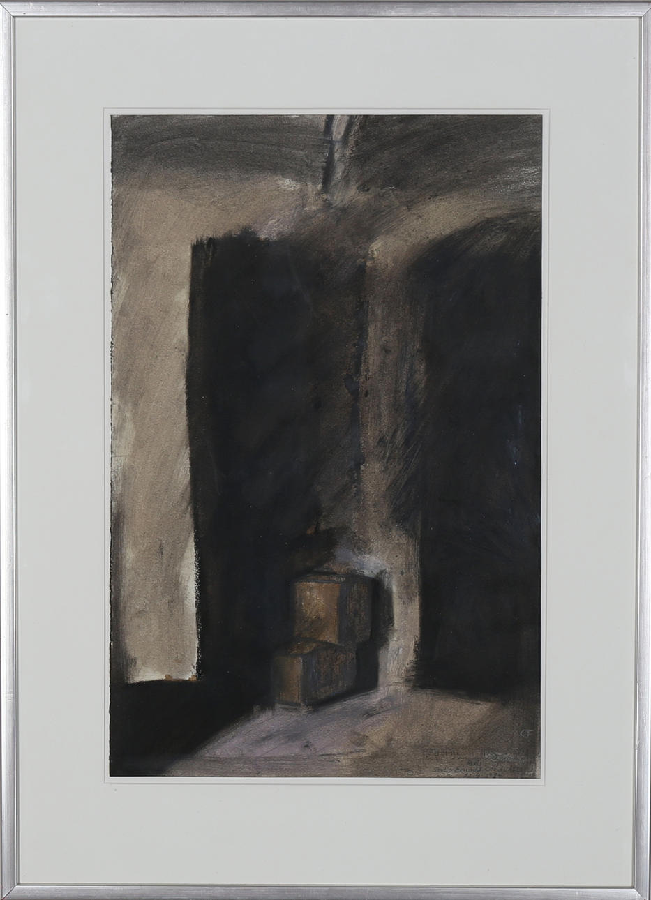 CURT FORS. Paris. Akvarell. Signerad och daterad 1984.