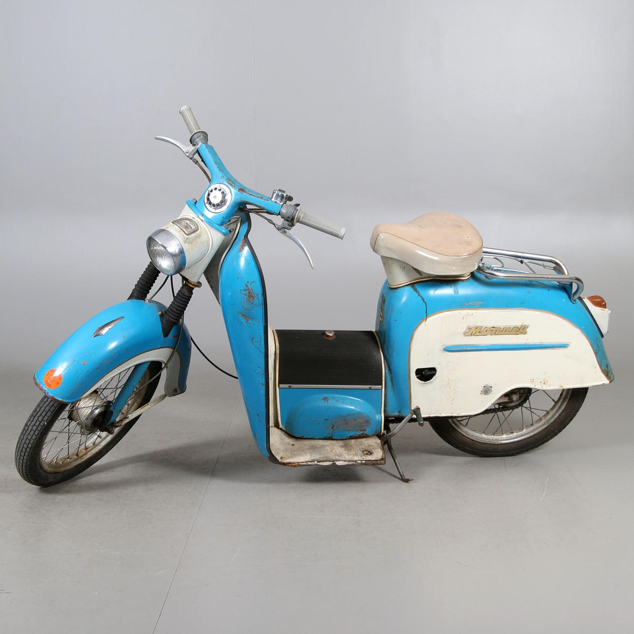 MOPED, "Monarscoot", Monark, 1950/60-luku.