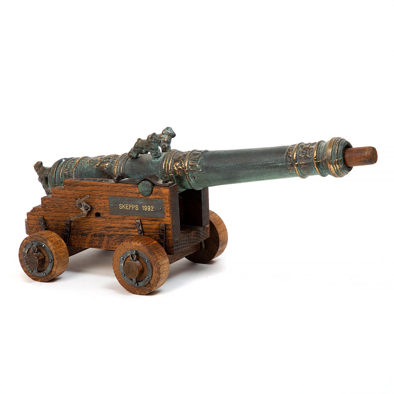 SALUTKANON,Kopia på Wasa-kanon.