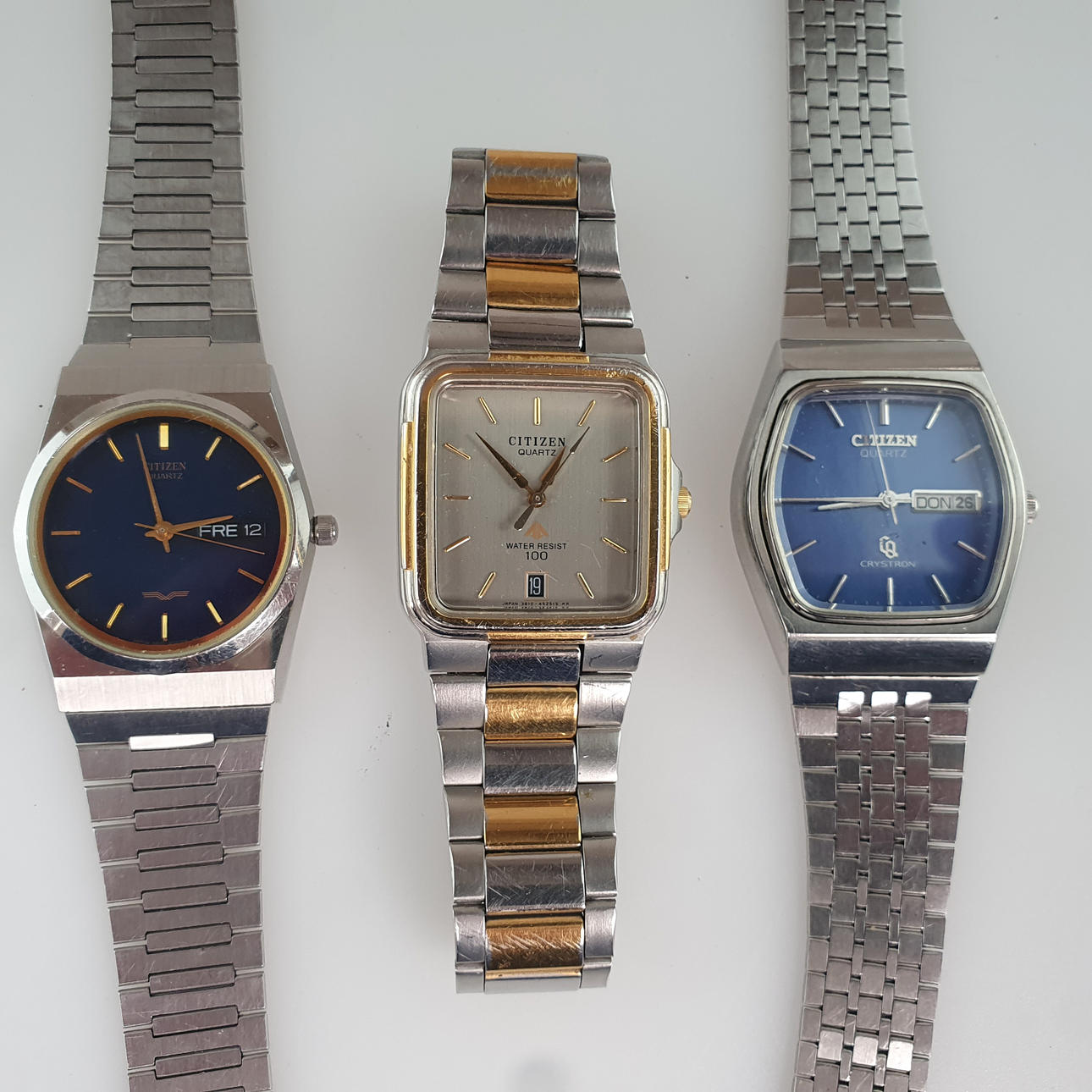 - Lote mixto de relojes de pulsera - CITIZEN.