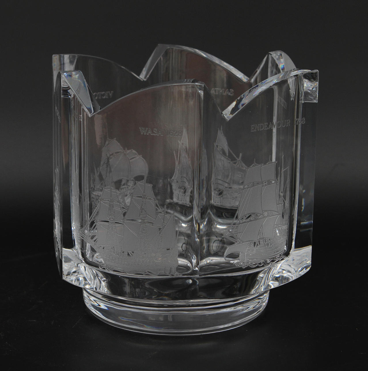 SKEPPSSKÅL, Kosta. 1978. Limited Edition 154/375.