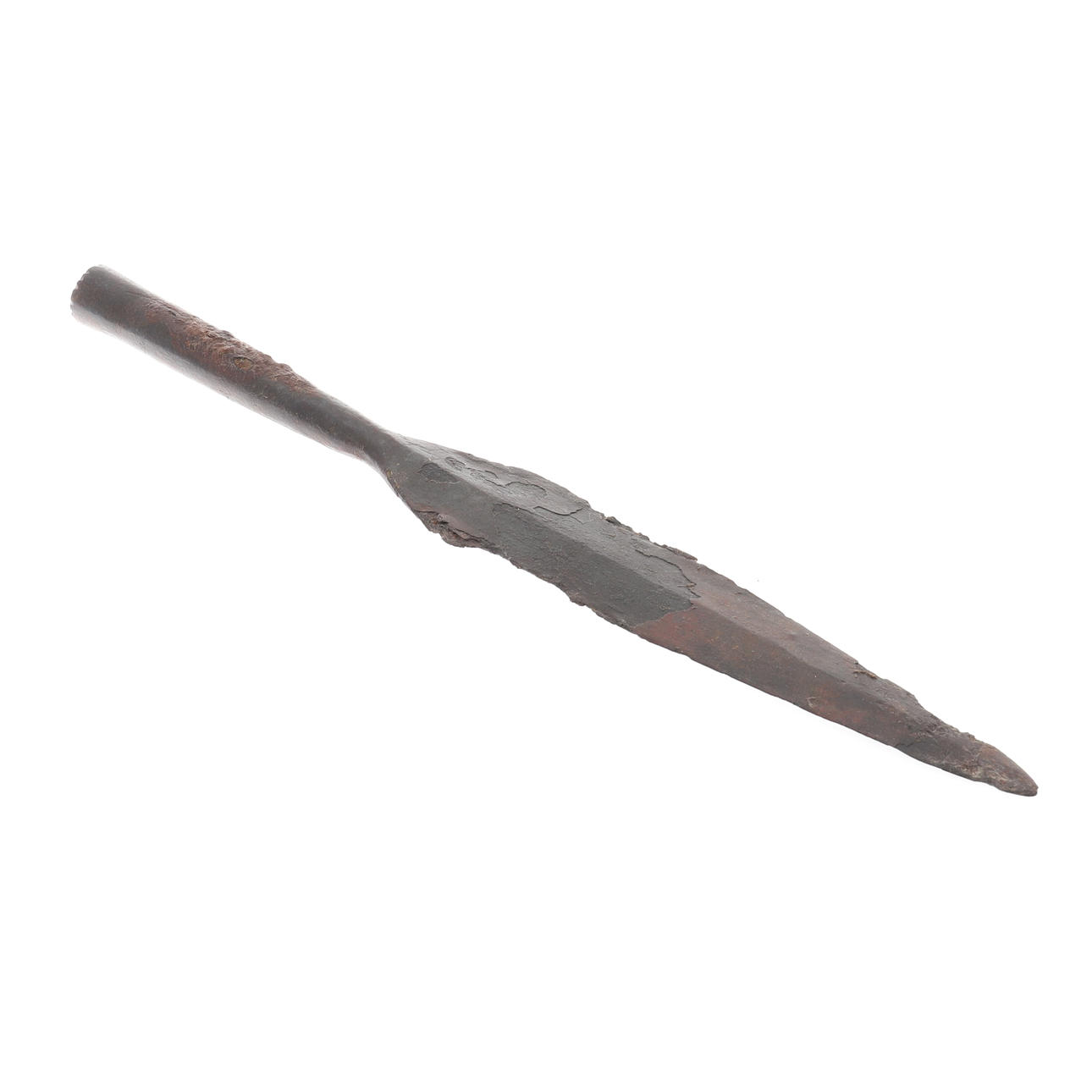 AN ANGLO-SAXON SPEAR HEAD.