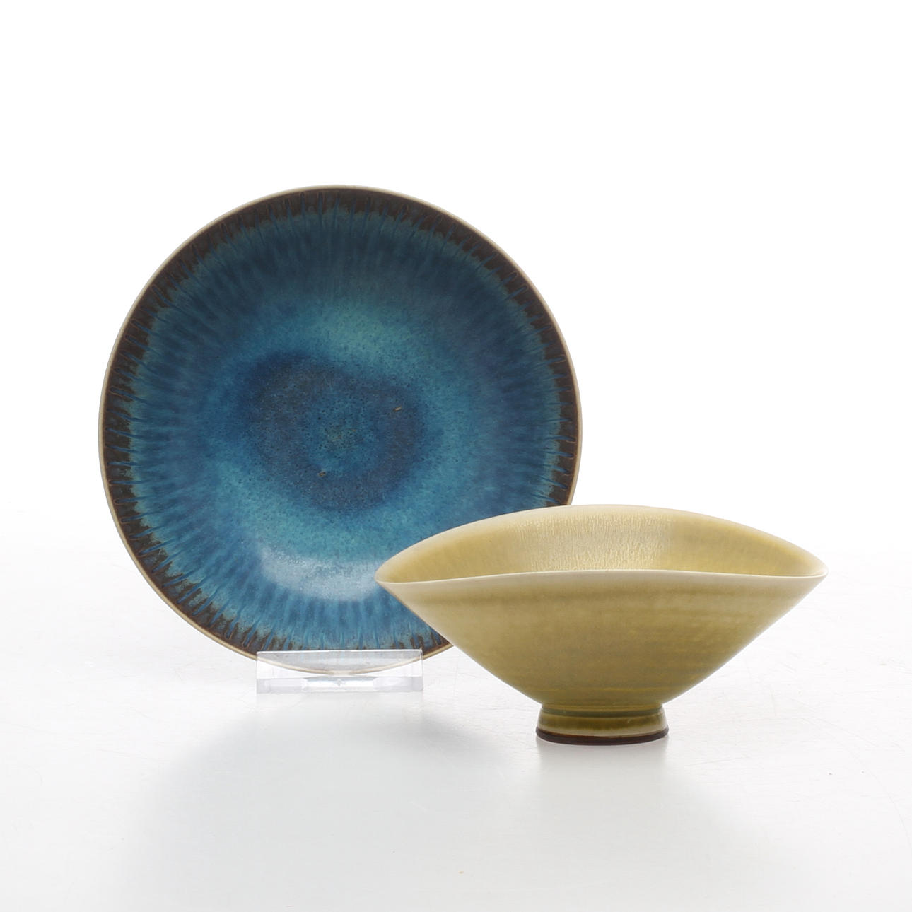 SKÅLAR, stengods, Stig Lindberg samt Berndt Friberg, Studiohanden, Gustavsberg.