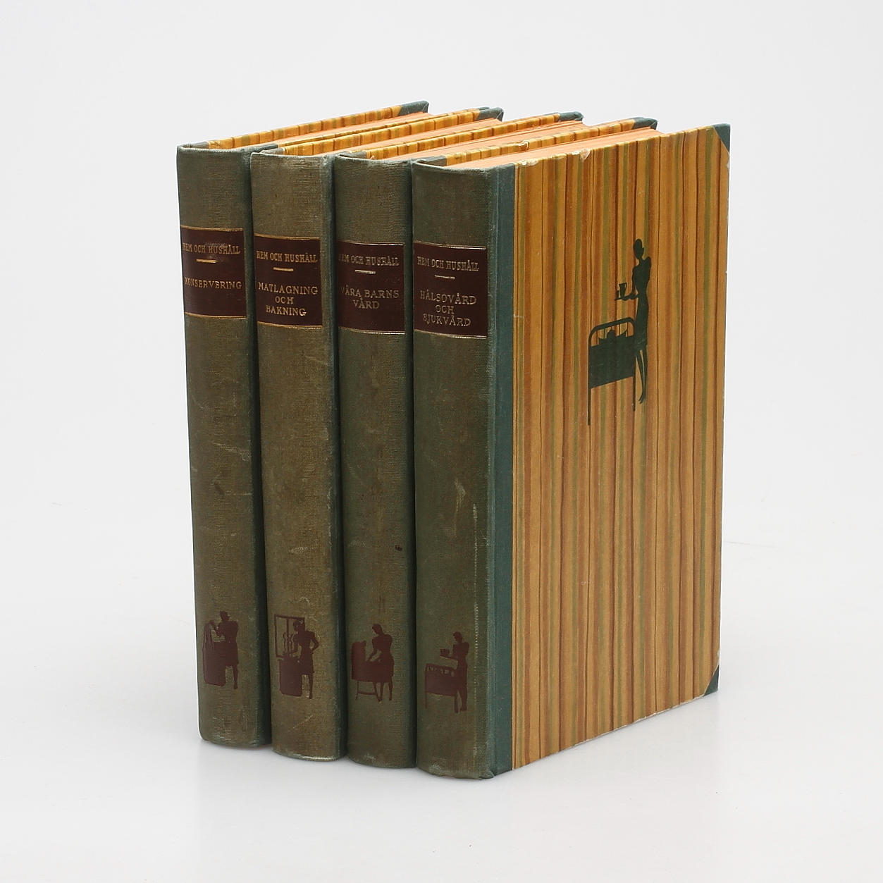 BÖCKER, 4 st, "Hem och Hushåll", Malmö 1941.