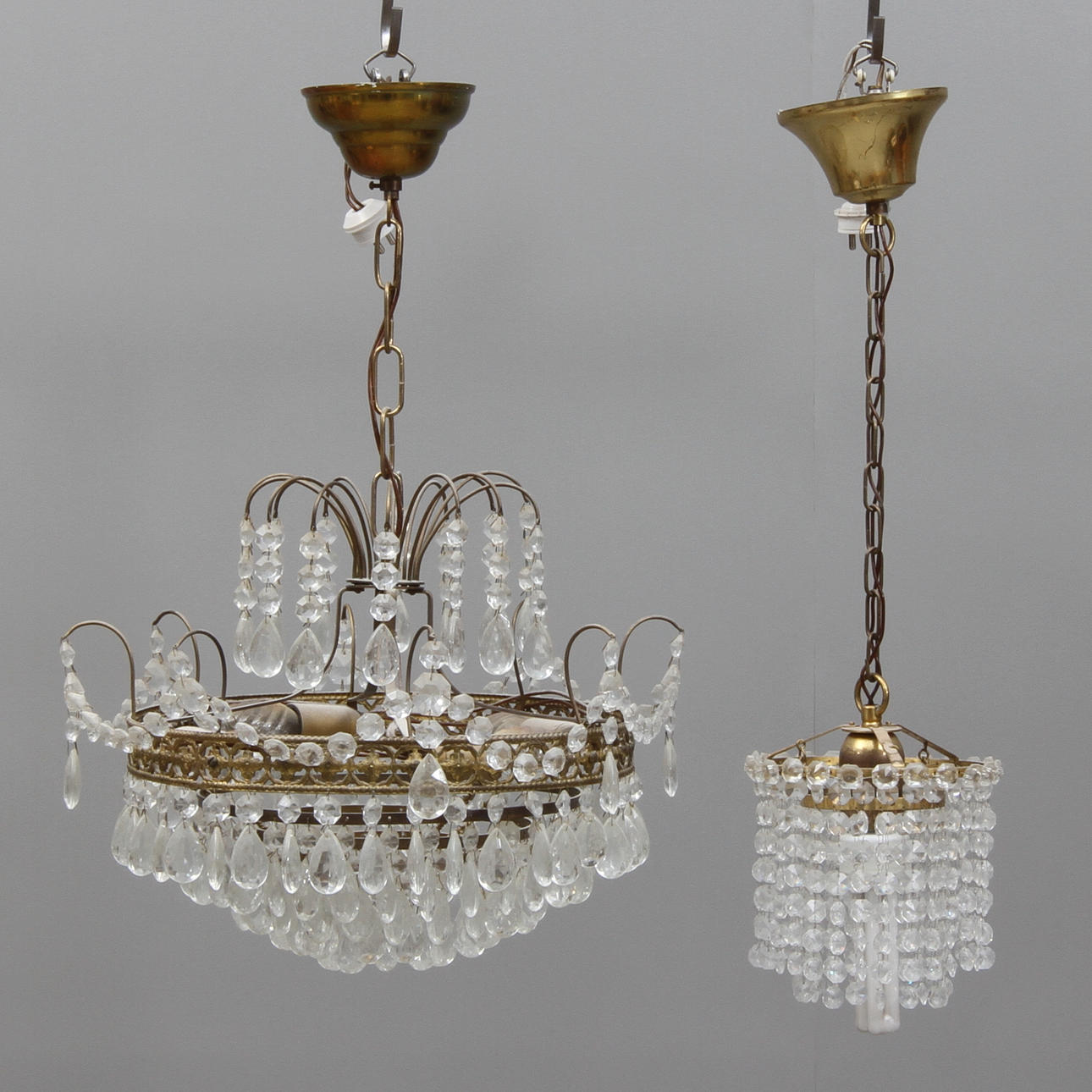 LJUSKRONA, plafondmodell, LYKTA, 1900-tal.