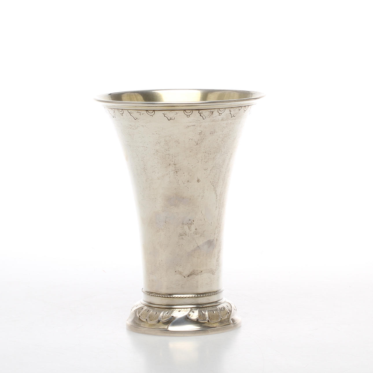 POKAL, silver, Gustaf Möllenborg, Stockholm, 1914.