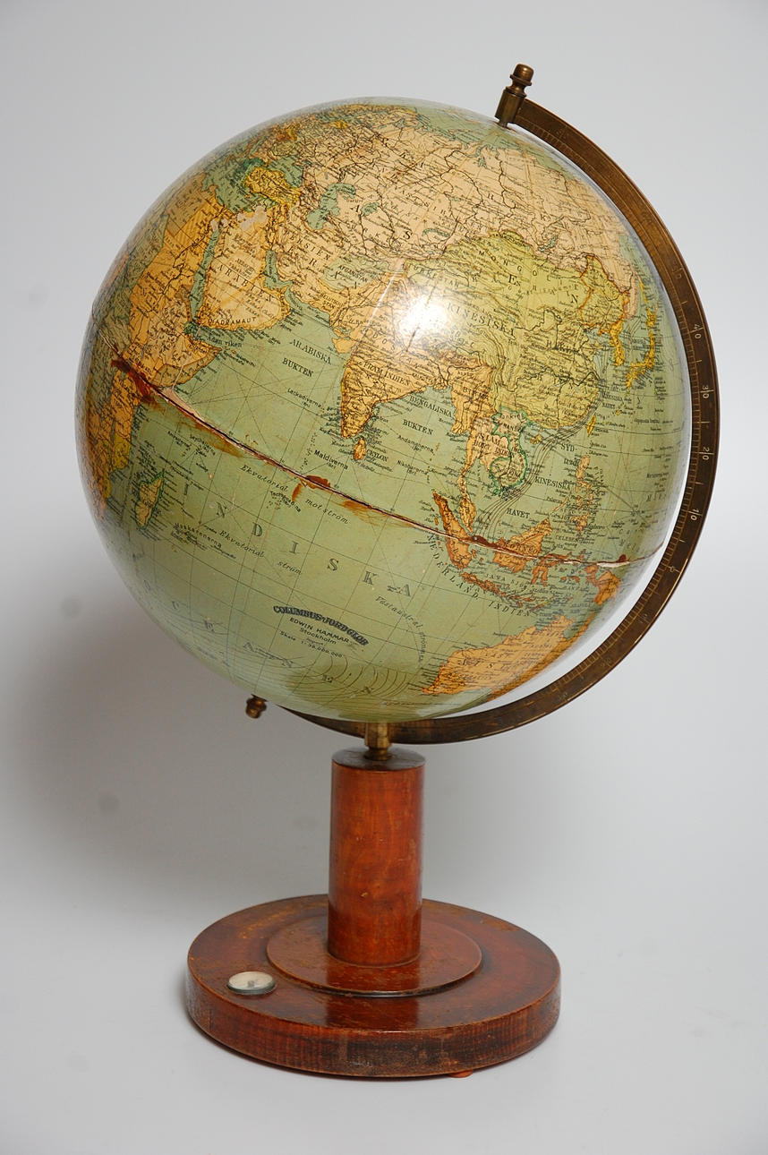 JORDGLOB, 1900-talets mitt.