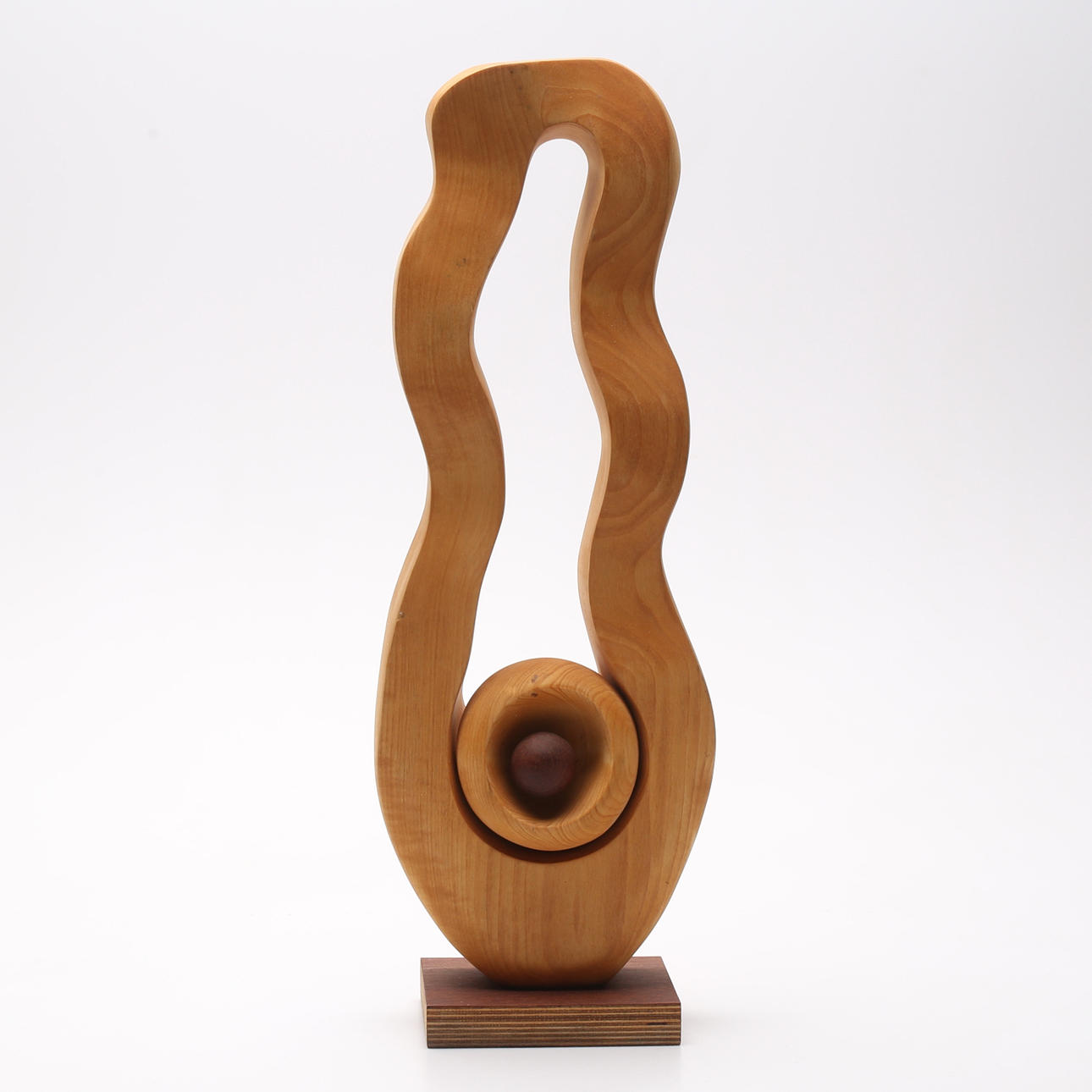 SVEN OLSSON. Sculpture, wood, unsigned.