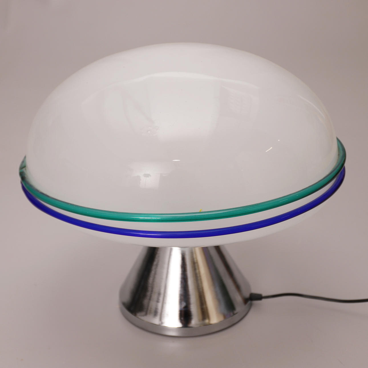 MURANO-LAMPE. PILZMODELL. 70er.