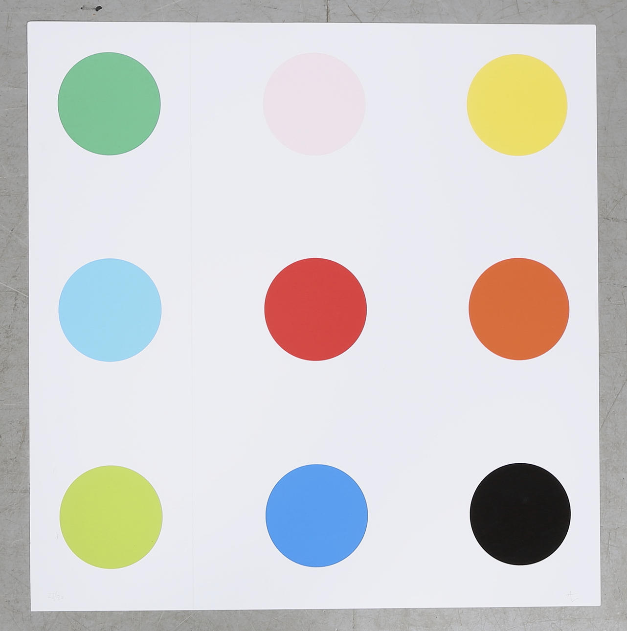 ANDREAS LUNDBERG. Seriegrafi, "Superspot", signerad och numrerad 23/90.