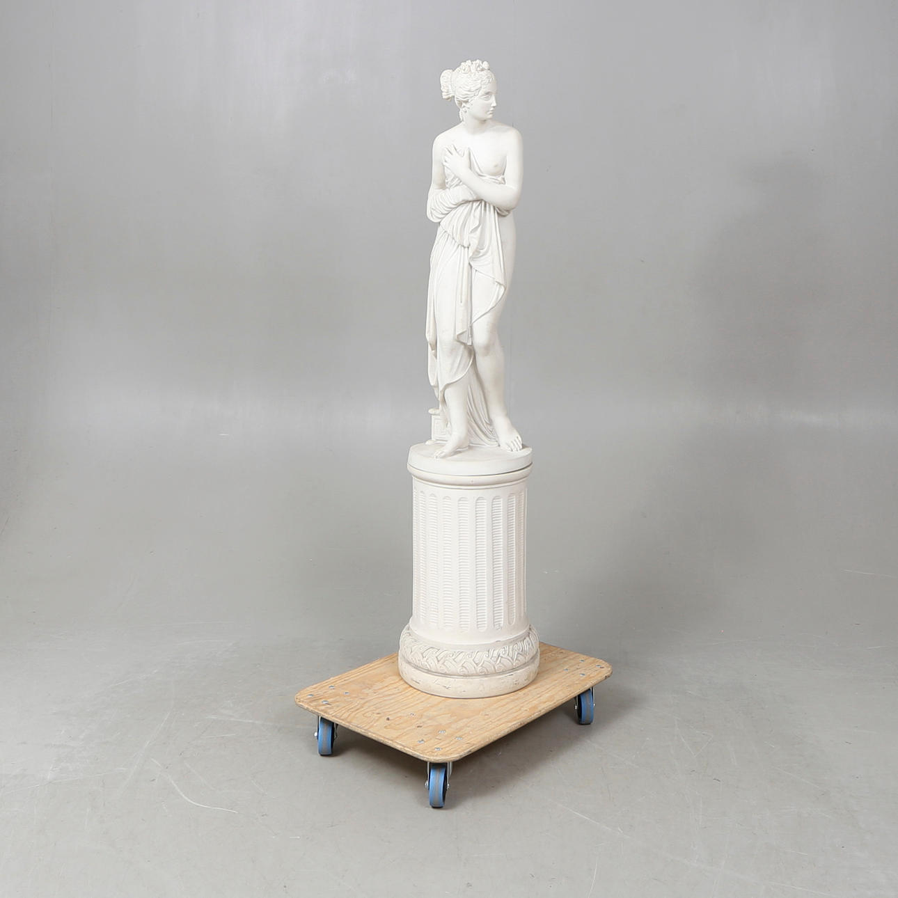 SCULPTURE. Lorenzo dal Torrione (XX-XXI), classicist woman. Art