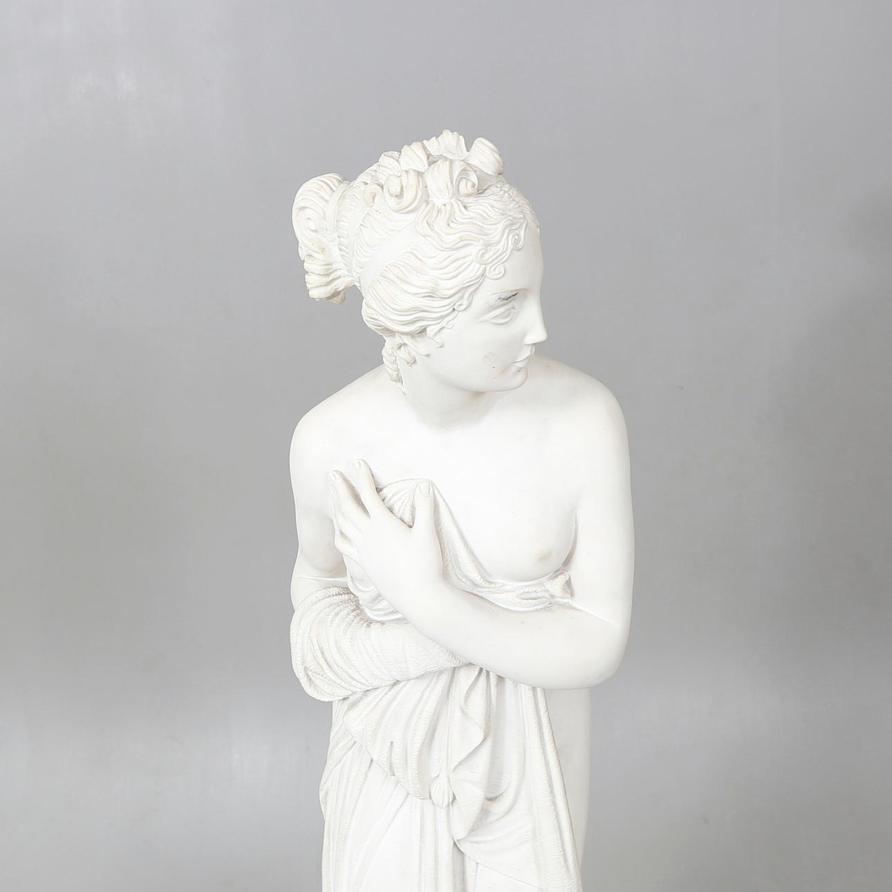 SCULPTURE. Lorenzo dal Torrione (XX-XXI), classicist woman. Art