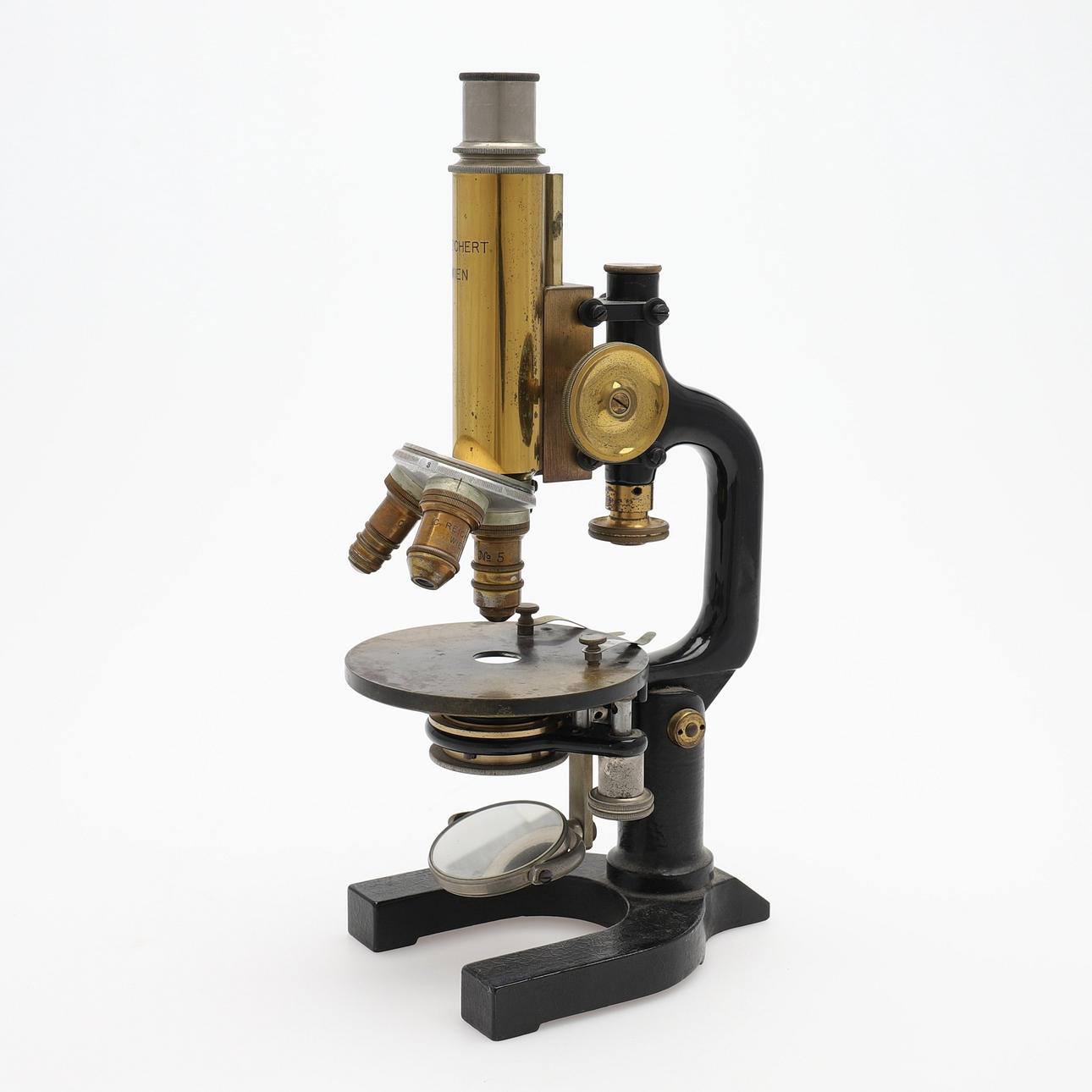 MICROSCOPE, C. REICHERT, VIENNA, 1910s.