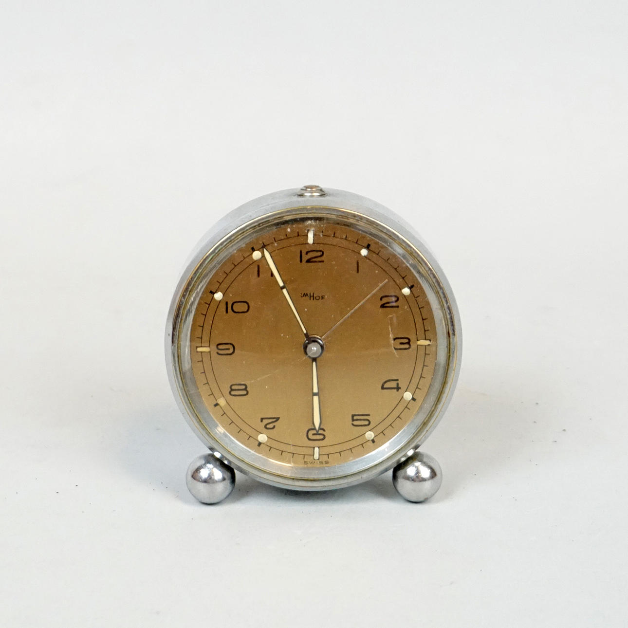 IMHOF, Wecker, Mitte 20. Jahrhundert.