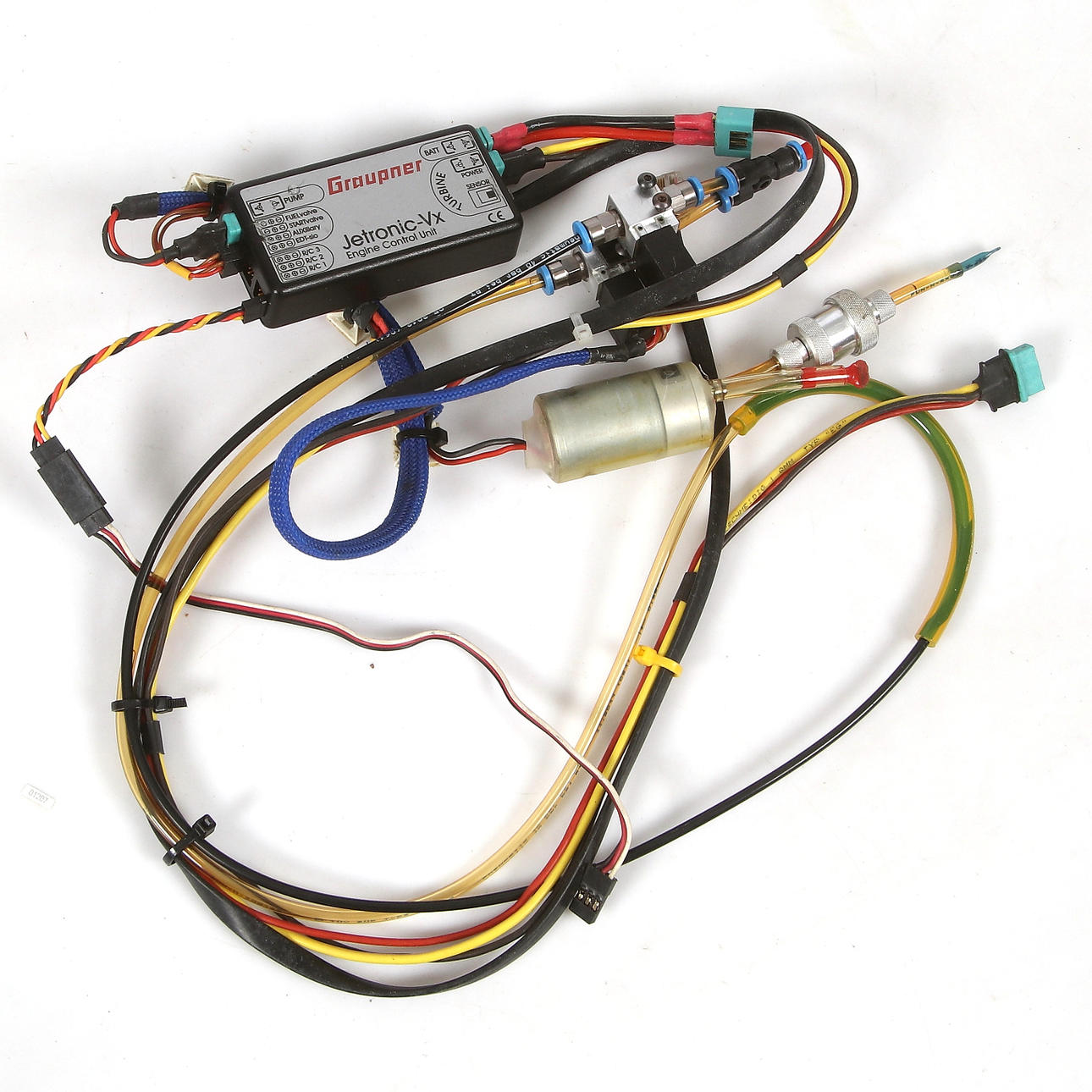 MODELFLY, reservedele, herunder gasturbine, Graupner.