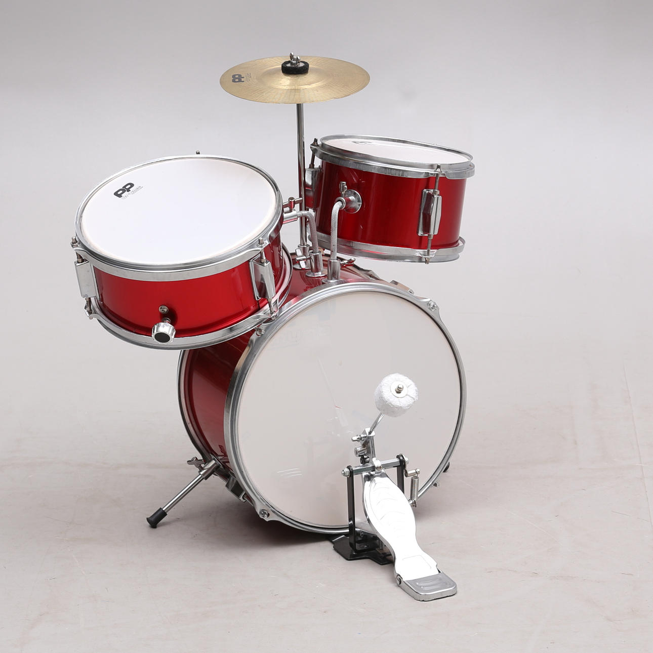DRUM SET, children's model, PP Drume.