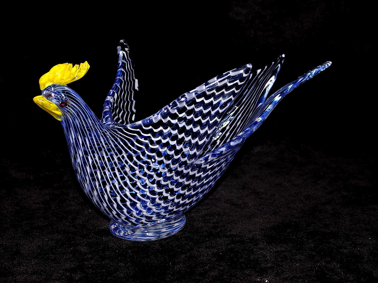 FIGURIN, glas, fågel.