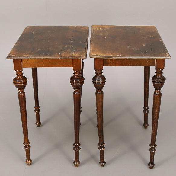 FÖNSTERBORD, ett par, nyrenässans, sent 1800-tal.