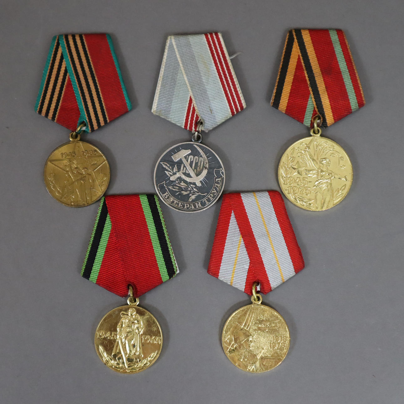 - 5 ORDEN mit Band - UDSSR.