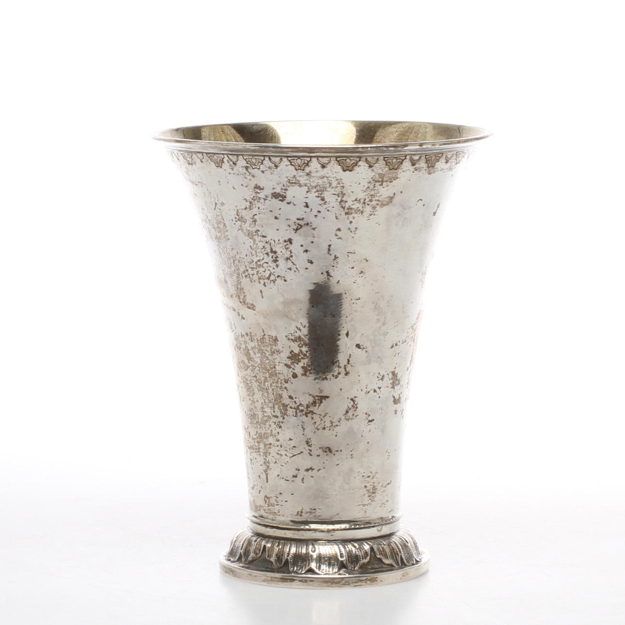 POKAL, silver, stämplad A.L Helsingborg 1905.