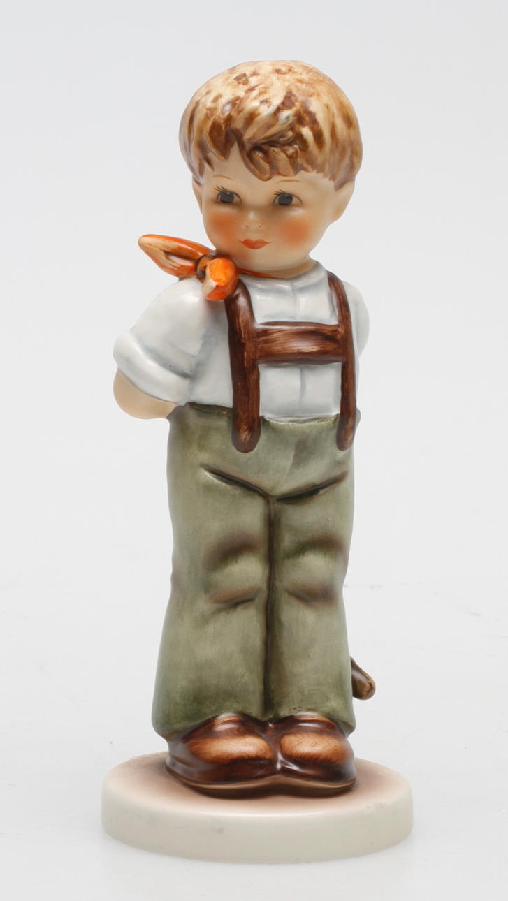 FIGURIN, porslin, MJ Hummel, Goebel, Tyskland.