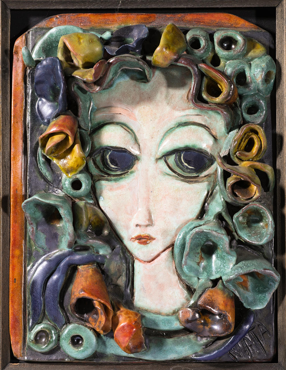 NATASHA DIKAREVA. Keramik Relief (39-1).