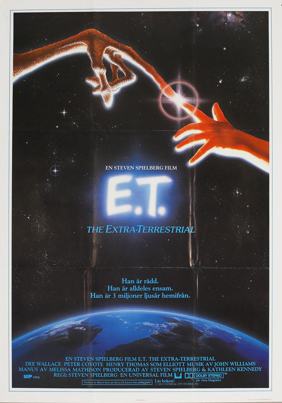 ET - The Extra-Terrestrial, 1982, A Steven Spielberg film, Universal ...