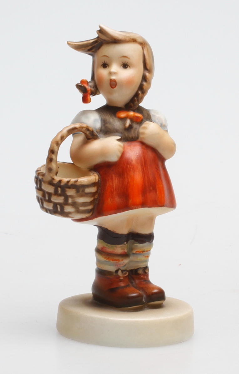 FIGURIN, porslin, MJ Hummel, Goebel, Tyskland.