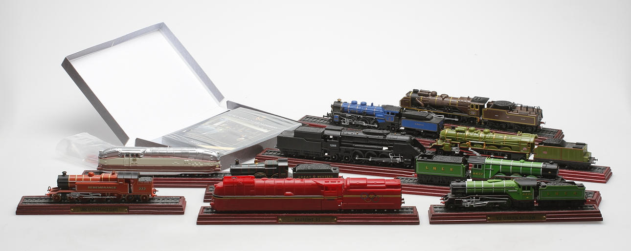 MODELLTÅG, 10 st, Atlas.