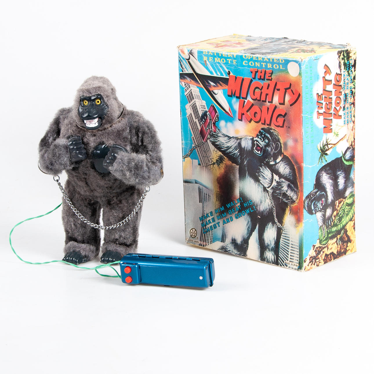 MARX EL PODEROSO KONG. con caja.