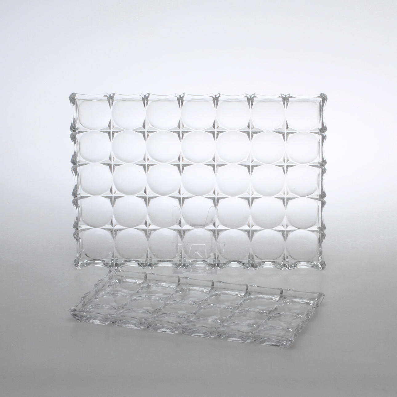 BRICKOR, 2 st, glas, troligen 1960-tal.