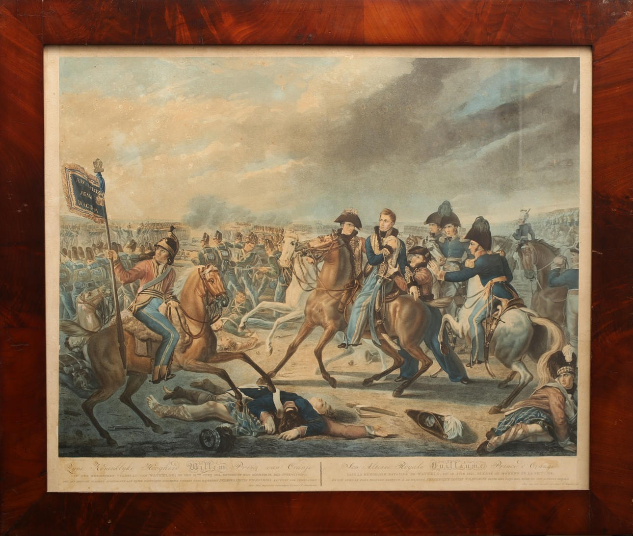 OKÄND KONSTNÄR. Tryck, 1800- tal.