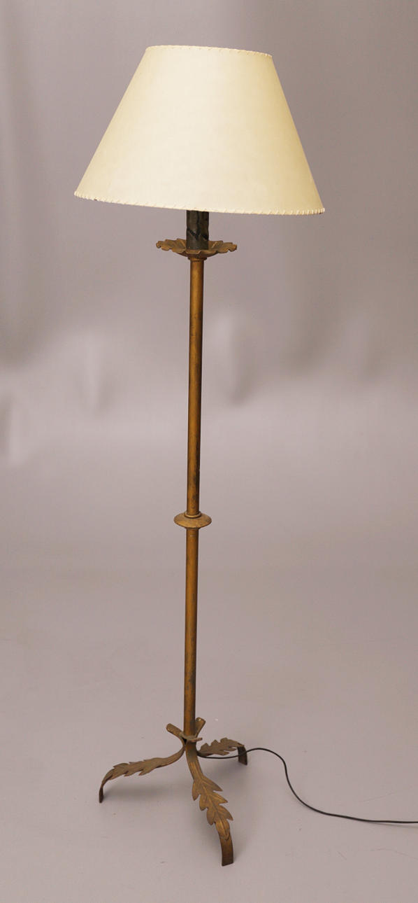 STEHLEUCHTE FERRO ART. PATINIERTES METALL.