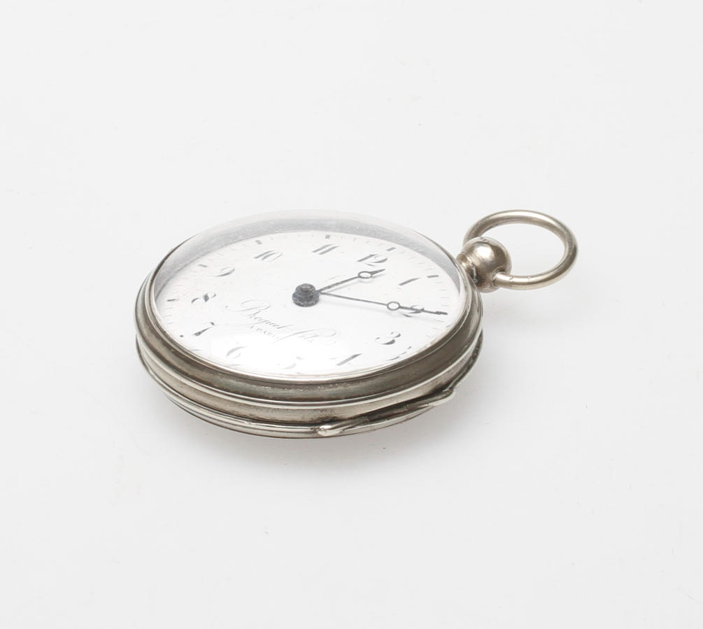 FICKUR, silver, urtavla märkt Breguet Fila A PARIS, 1800-tal.