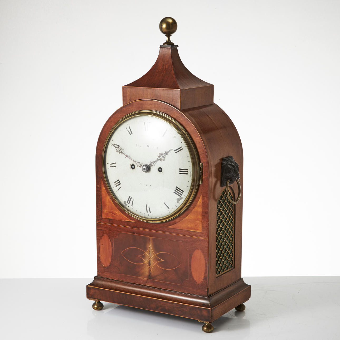 THOMAS WRIGHT, péndulo de mesa, Dorking, Inglaterra.