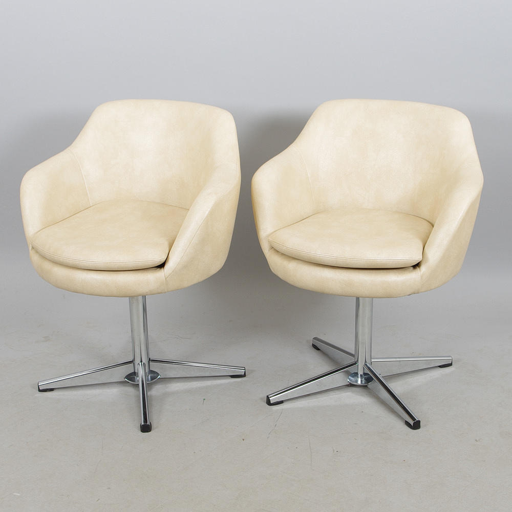 SNURRSTOLAR, 1 par, Swedfurn, Slätte möbler AB, Töreboda.