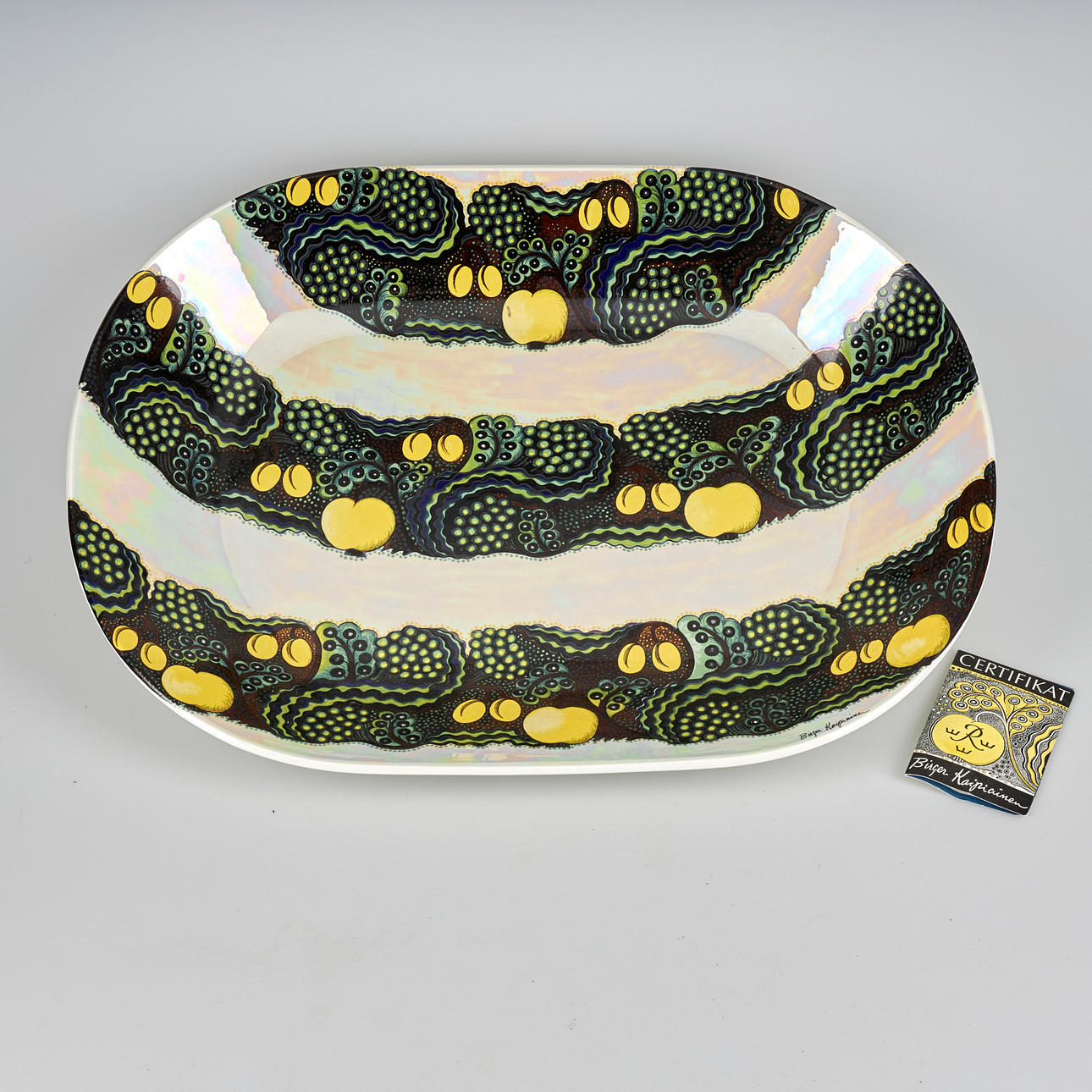 BIRGER KAIPIAINEN. FAT, Rörstrand, 1950-tal.