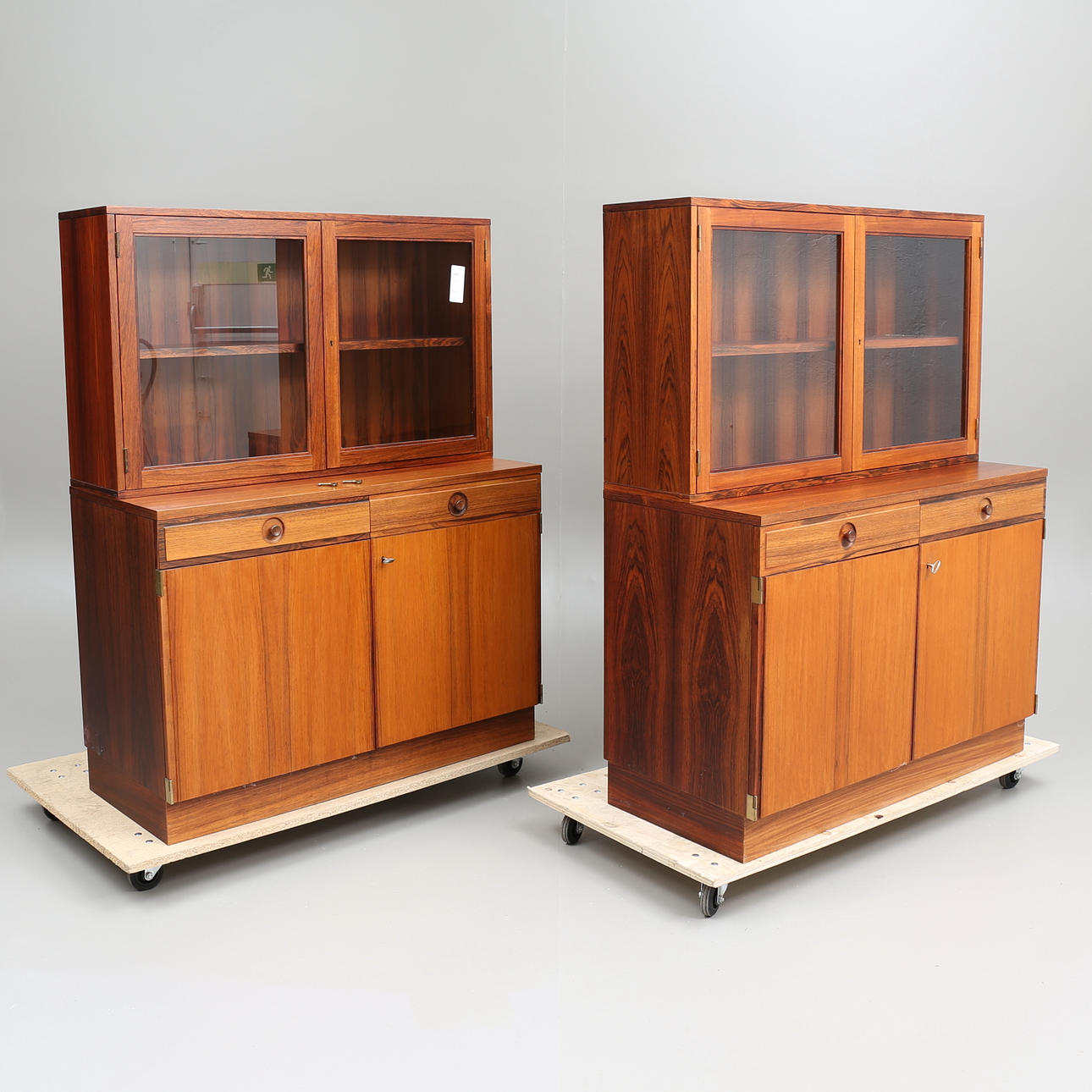 BOKHYLLA, "BONETT" Jakaranda, Bertil Fridhagen, Bodafors.