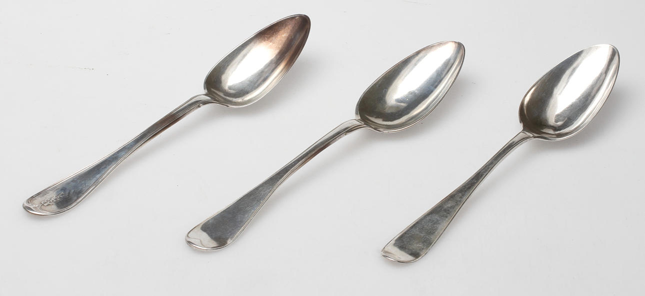 SKEDAR, 3 st. silver, Stockholm 1805-1808, vikt ca. 180,5 gram.