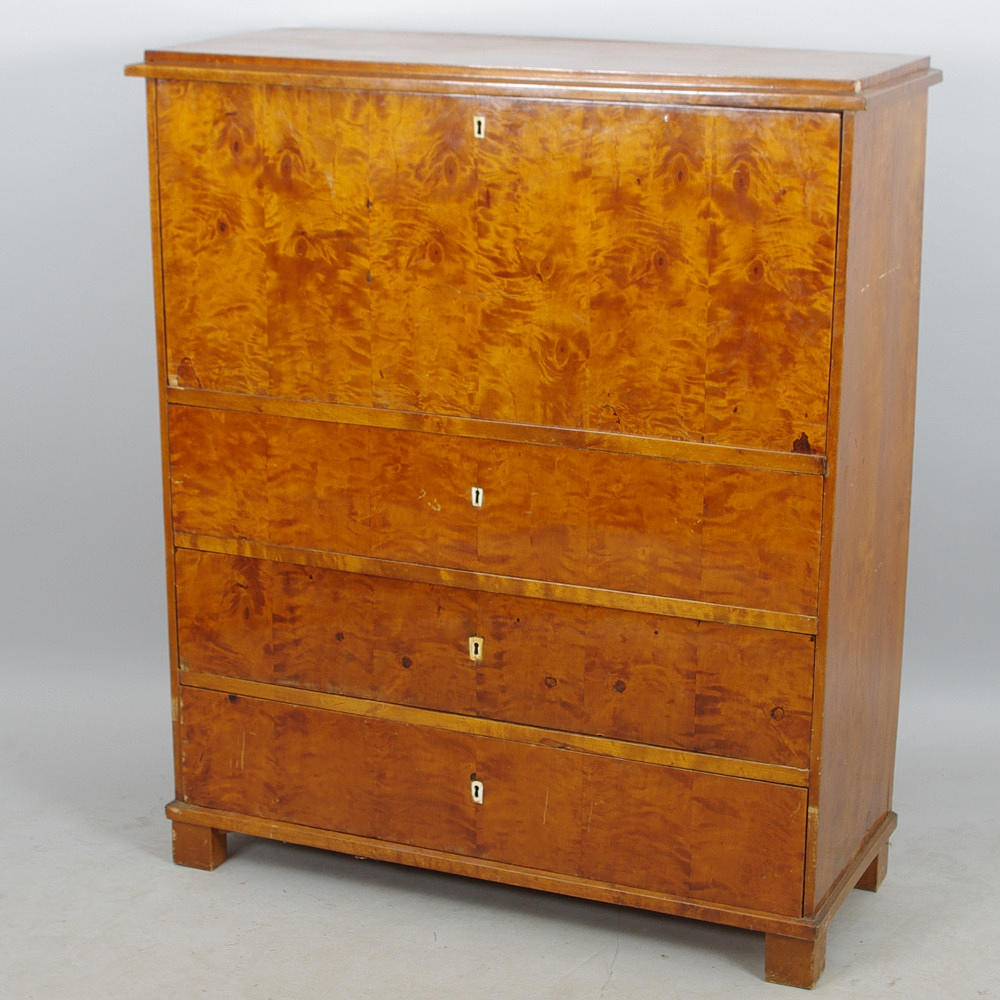 CHIFFONJÉ, björk, sent 1800-tal.